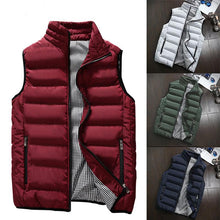 Load image into Gallery viewer, Men New Vest Mens Plus Size 5XL Warm Sleeveless Jacket Men Winter Waistcoat Men&#39;s Vest Casual Coats
