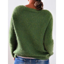 Load image into Gallery viewer, Solid Knitted Plus Size Pullovers Jumpers Sweaters
