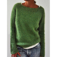 Load image into Gallery viewer, Solid Knitted Plus Size Pullovers Jumpers Sweaters
