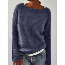 Load image into Gallery viewer, Solid Knitted Plus Size Pullovers Jumpers Sweaters
