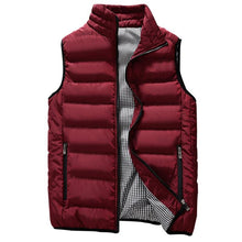 Load image into Gallery viewer, Men New Vest Mens Plus Size 5XL Warm Sleeveless Jacket Men Winter Waistcoat Men&#39;s Vest Casual Coats
