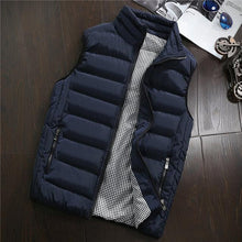 Load image into Gallery viewer, Men New Vest Mens Plus Size 5XL Warm Sleeveless Jacket Men Winter Waistcoat Men&#39;s Vest Casual Coats
