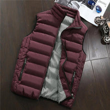 Load image into Gallery viewer, Men New Vest Mens Plus Size 5XL Warm Sleeveless Jacket Men Winter Waistcoat Men&#39;s Vest Casual Coats
