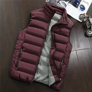 Men New Vest Mens Plus Size 5XL Warm Sleeveless Jacket Men Winter Waistcoat Men's Vest Casual Coats