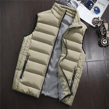 Load image into Gallery viewer, Men New Vest Mens Plus Size 5XL Warm Sleeveless Jacket Men Winter Waistcoat Men&#39;s Vest Casual Coats
