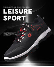 Load image into Gallery viewer, Men Sports Casual Wearable Hiking Sneakers Male Non-slip Running Quality Leather Shoes
