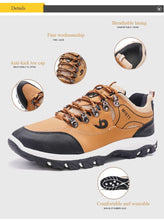 Load image into Gallery viewer, Men Sports Casual Wearable Hiking Sneakers Male Non-slip Running Quality Leather Shoes
