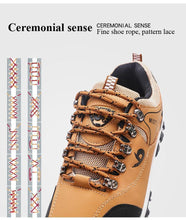 Load image into Gallery viewer, Men Sports Casual Wearable Hiking Sneakers Male Non-slip Running Quality Leather Shoes
