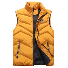 Load image into Gallery viewer, Mens Jacket Sleeveless Vest Casual Coats Cotton Thick Clothing Warm Men&#39;s Vest Thicken Waistcoats 8XL
