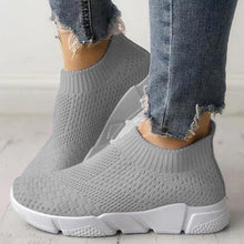 Load image into Gallery viewer, Women Shoes Sneakers Women Shoes Breathable Flyknit White Sneakers
